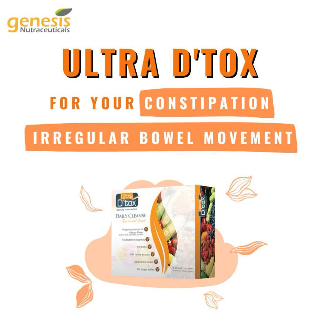 ULTRA D’TOX Daily Cleanse Functional Drink 20g x 15 Sachets