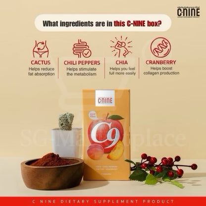 C-NINE Dietary Supplement Health Support Wellness Boost