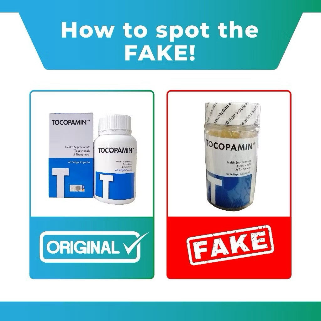 Tocopamin™ 120mg | 60 Softgels Heart Liver Brain Support Antioxidant Supplement