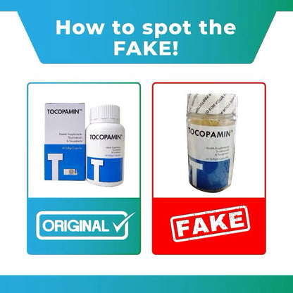 Tocopamin™ 120mg | 60 Softgels Heart Liver Brain Support Antioxidant Supplement