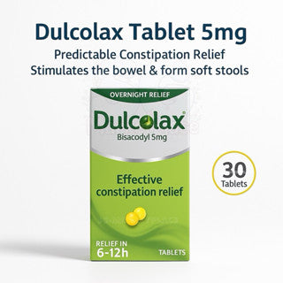 Dulcolax 5mg Tablets (30pcs) Fast Predictable Constipation Relief Medication